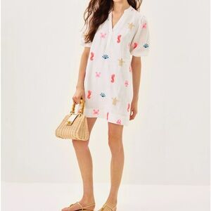Lilly Pulitzer Mialeigh Linen Dress size 4